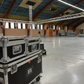 Structure et gril technique  pour éclairage Gala de Boxe - STE AUDIO Millau