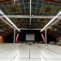 Structure gril pour éclairage Gala de Boxe - STE AUDIO Millau