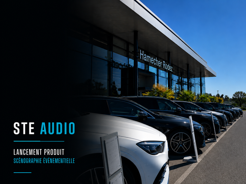 STE AUDIO en Aveyron : évènementiel d'entreprise