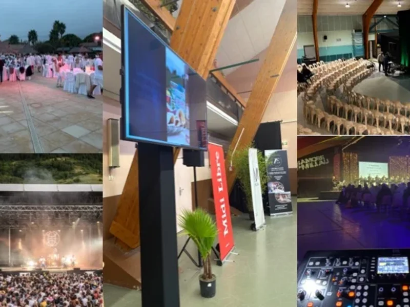 Sonorisation, éclairage, vidéo pour concert, festival, évènementiel en Aveyron, Occitanie