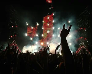 Concert Métal à Millau – Sonorisation et Éclairage par STE AUDIO le 11 avril